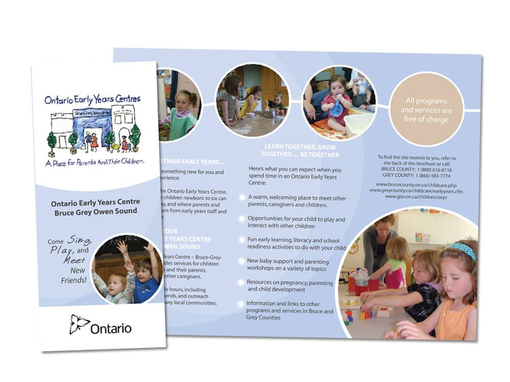 Ontario Early Years Centres Brochure