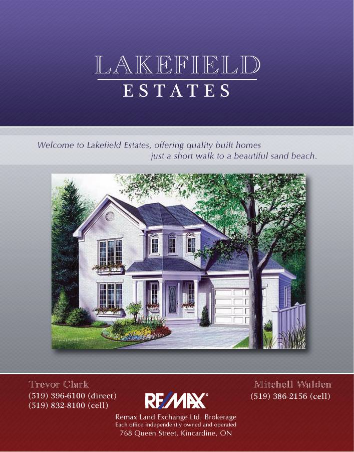 Lakefield Estates Folder Cover